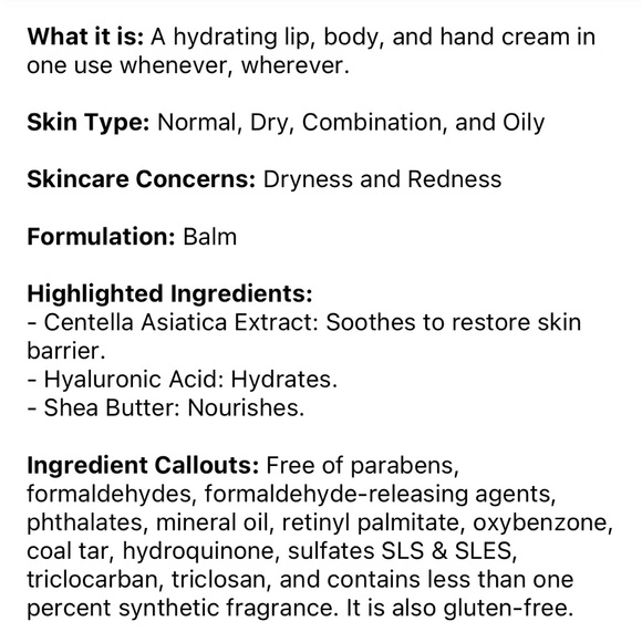 NIB Dior Le Baume Multi-Use Balm Cream - Picture 2 of 3